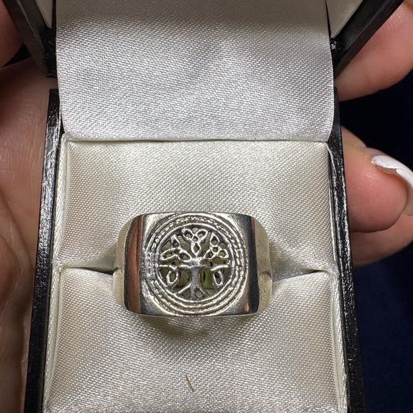 925 Sterling Silver Jewelry - 😎🌺Ring Tree Of Life 925 Sterling Silver Cut Out Design Unisex